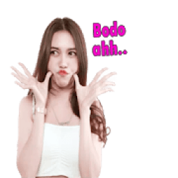 ikon Cewek Manis Sticker - for Whatsapp