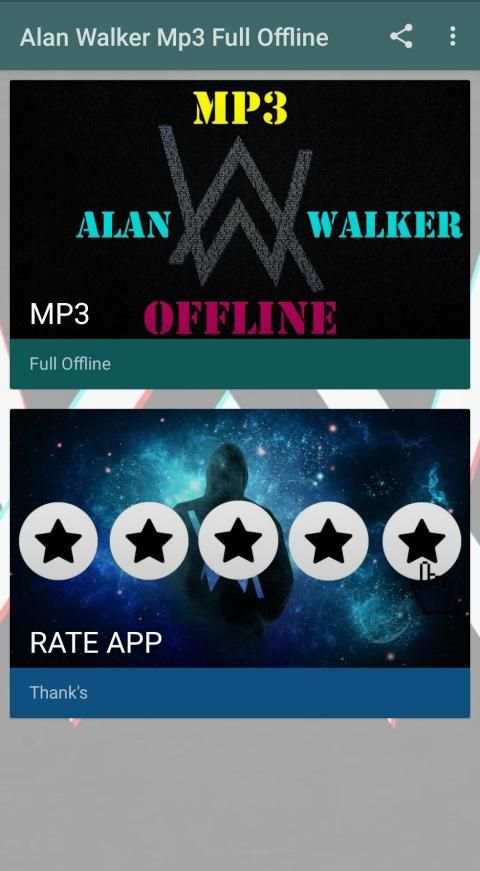Alan Walker Mp3 Full Offline screenshot 7