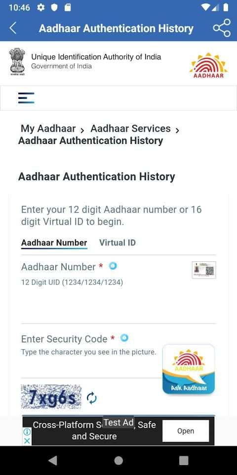 Aadhaar Card - Download Aadhaar, Scan Aadhaar स्क्रीनशॉट 1