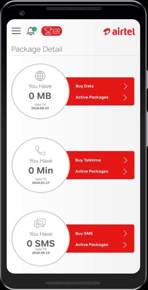 Airtel MyPlan स्क्रीनशॉट 2