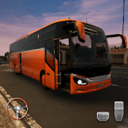 ikon Heavy Bus Simulator 3D - bus driving in india