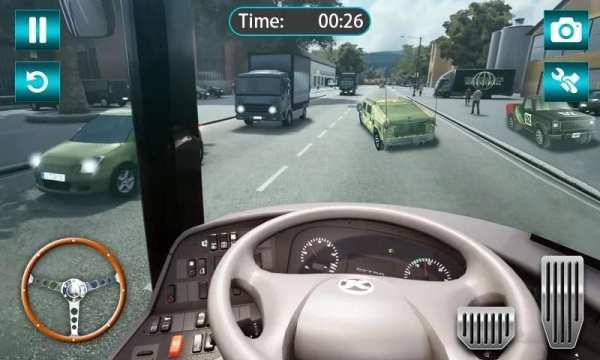 Heavy Bus Simulator 3D - bus driving in india screenshot 4