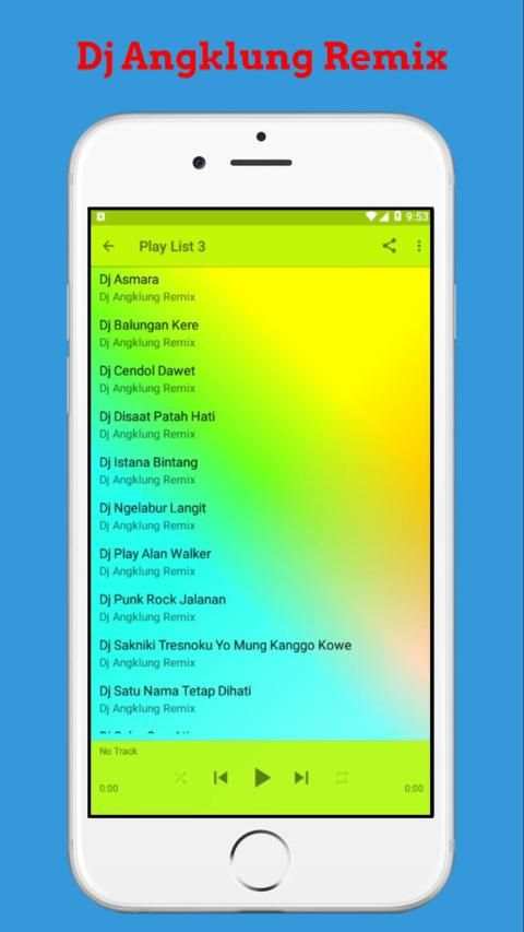 Dj Angklung Remix Full Bass screenshot 2