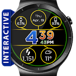 ikon Face-FX HD Watch Face Widget &amp; Live Wallpaper