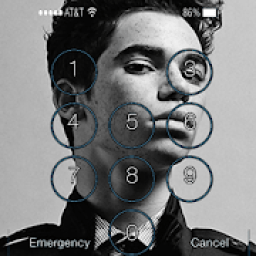 Cameron Boyce Lock Number Screen أيقونة