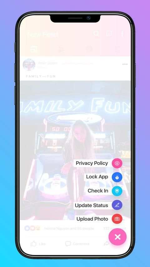 Mini for Social Network - Themes, emojis, funny screenshot 4