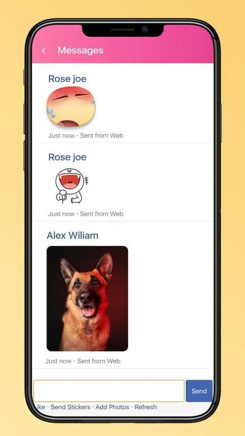 Mini for Social Network - Themes, emojis, funny screenshot 3