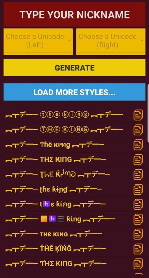 Free fire nickname outlet king