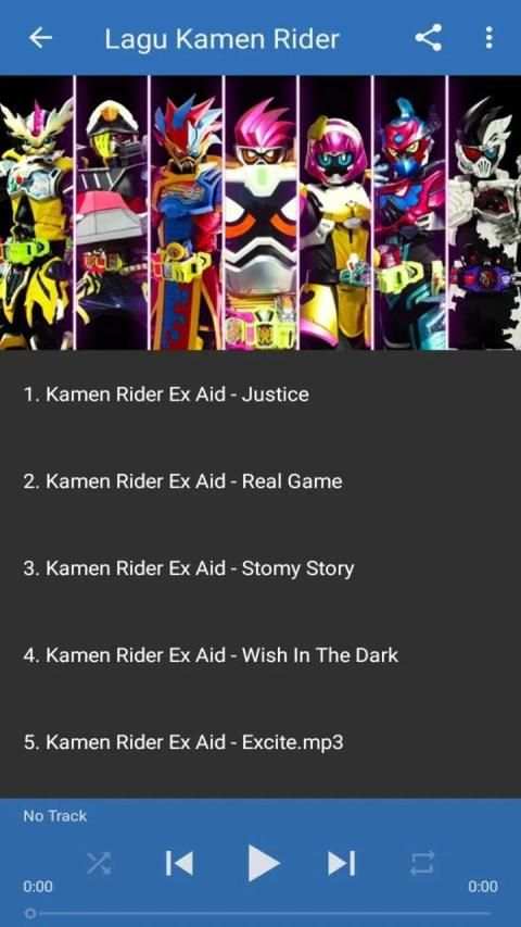 Lagu Kamen Rider Ex Aid Terbaru 1 تصوير الشاشة