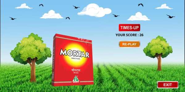 DHANUKA's MORTAR Game screenshot 1