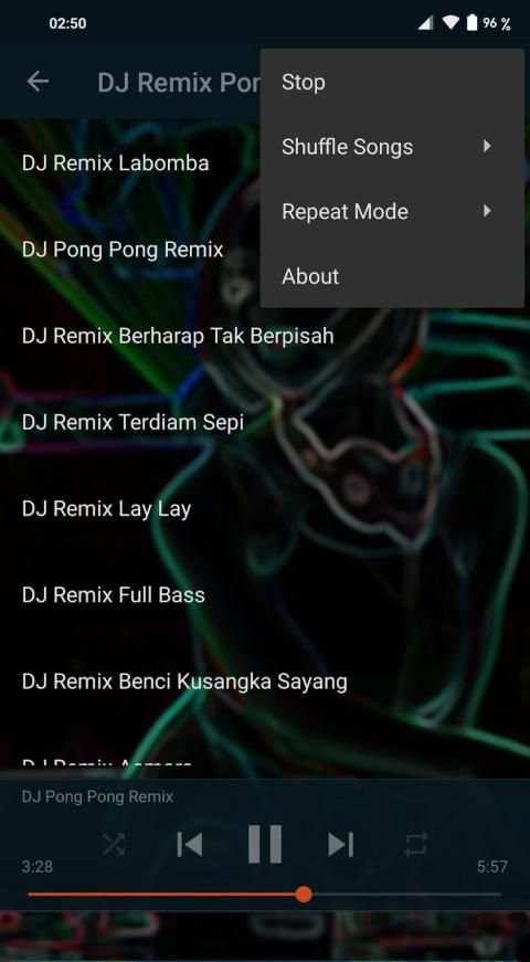 DJ Music Remix Pong Pong screenshot 1