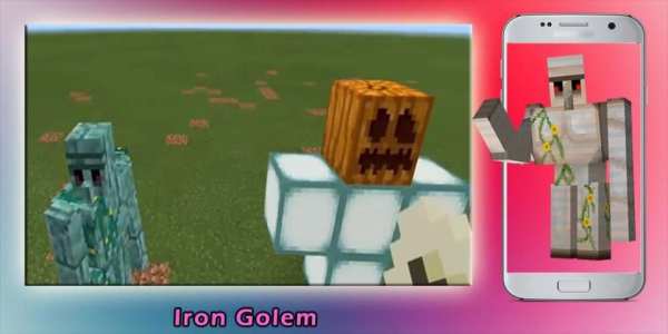 Iron Golem Mod Minecraft screenshot 1