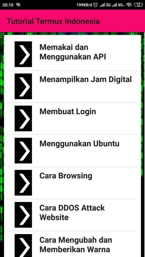 Tutorial Termux Indonesia screenshot 1