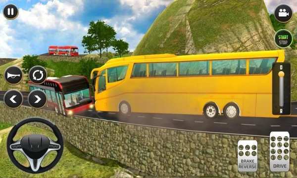 Racing Hill Bus Driving - best racing simulation screenshot 1