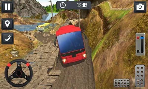 Bus Climb Racing On Mountains - Uphill Climb 3D screenshot 1