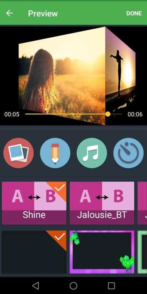 Free photo video maker with music screenshot 4