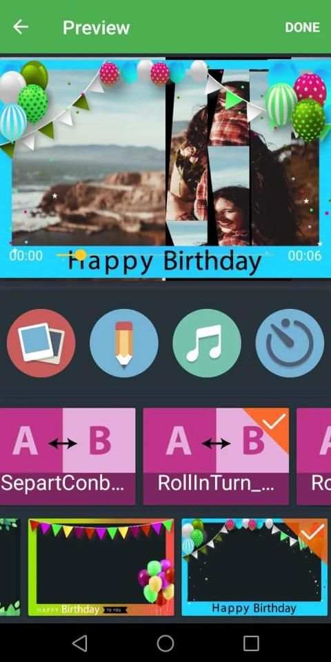 Free photo video maker with music screenshot 2