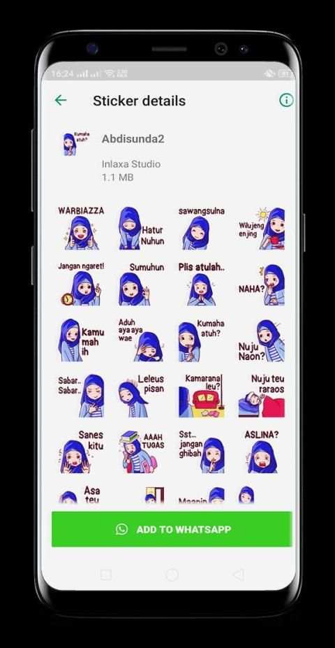 Sunda Stiker Lucu for Whatsapp - WAstickerApps screenshot 2