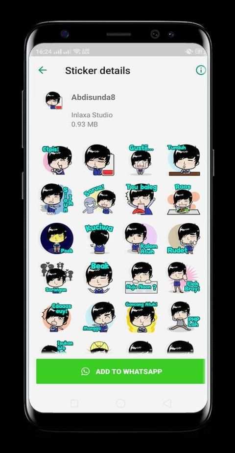 Sunda Stiker Lucu for Whatsapp - WAstickerApps screenshot 3