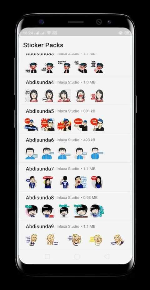 Sunda Stiker Lucu for Whatsapp - WAstickerApps screenshot 4