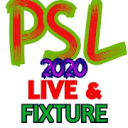 LIVE PSL 2020 & FIXTURE