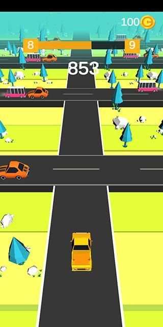 Traffic Fun 3D : Mini Traffic Game स्क्रीनशॉट 2