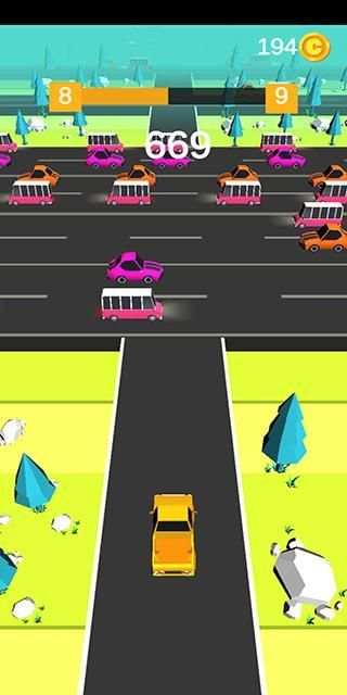 Traffic Fun 3D : Mini Traffic Game स्क्रीनशॉट 3