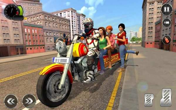 Long Bike Driving Simulator - Passengers Transport screenshot 3