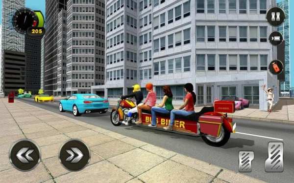 Long Bike Driving Simulator - Passengers Transport screenshot 2
