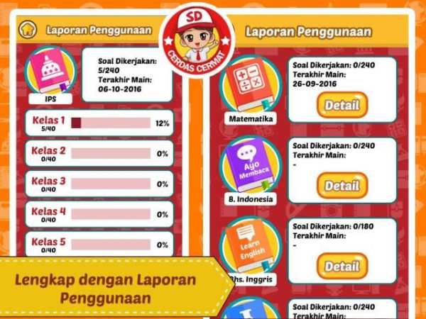 Soal Ujian SD screenshot 1