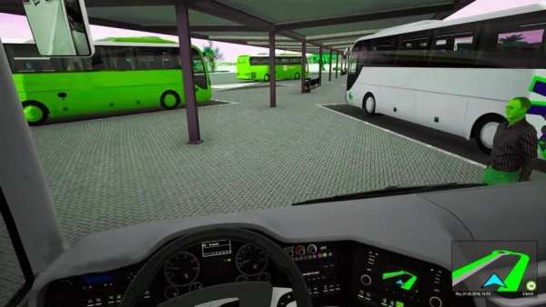 World Tourist Bus Racing Simulator:River Bus Drive स्क्रीनशॉट 6