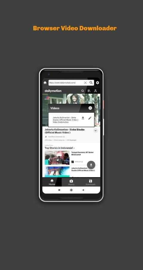 Browser Video Downloader स्क्रीनशॉट 3