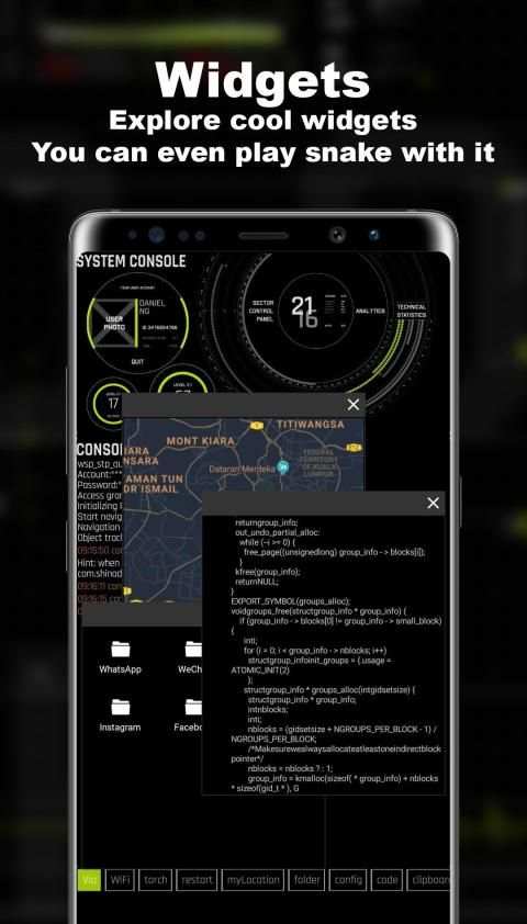 Arc Launcher -- Aris Theme स्क्रीनशॉट 4