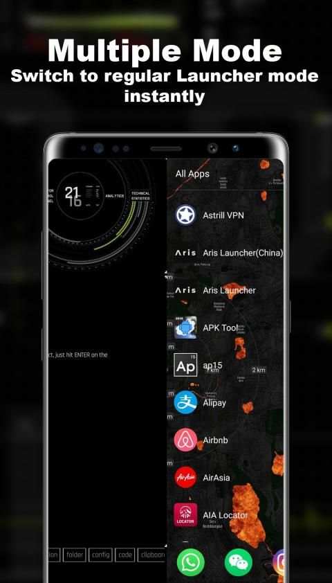 Arc Launcher -- Aris Theme स्क्रीनशॉट 5