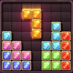Wood Block Puzzle &amp; Jewel Game 2019 icon