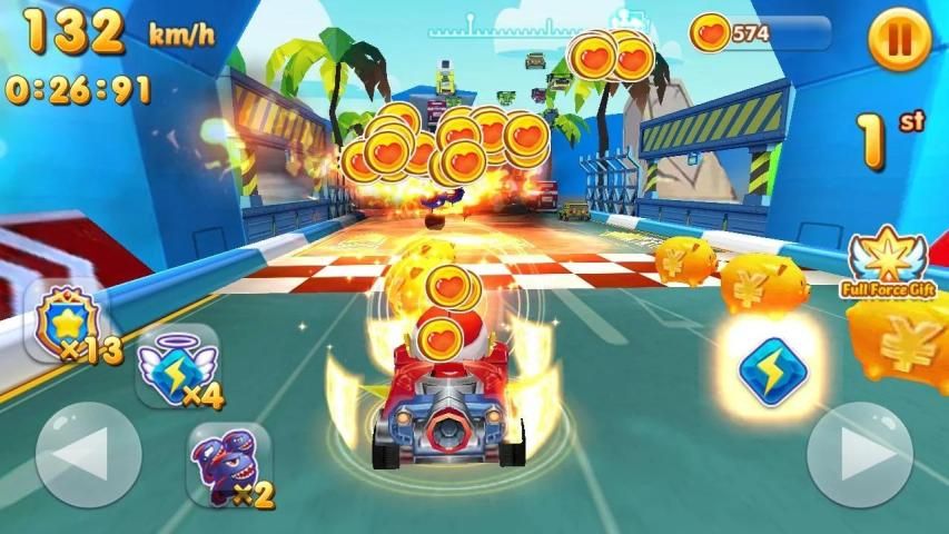 Toons Terrific Car Racing-TCR screenshot 5