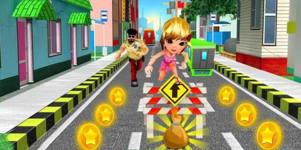 Endless Princess Street Fun Run screenshot 3