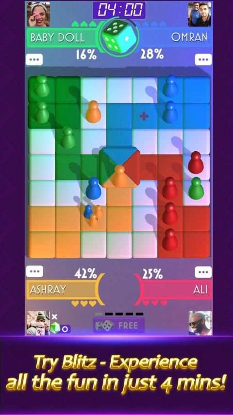 Crazy Ludo screenshot 1