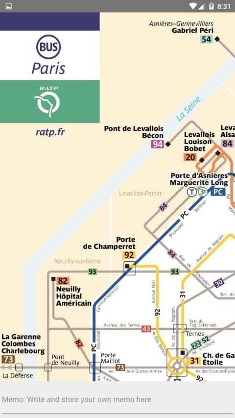 PARIS METRO BUS TOUR RATP screenshot 1