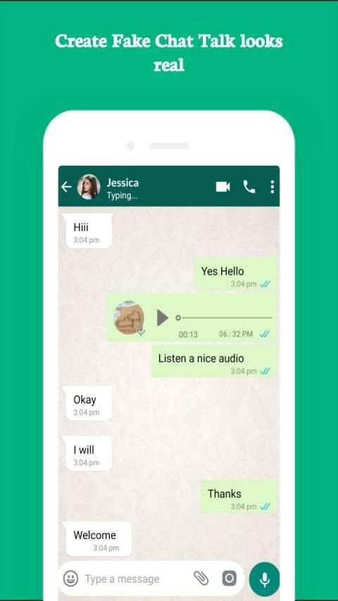Fake Chat App - ( No Ads ) स्क्रीनशॉट 1