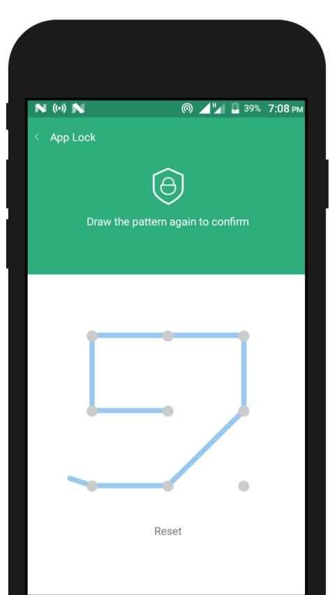 App locker pattern स्क्रीनशॉट 3