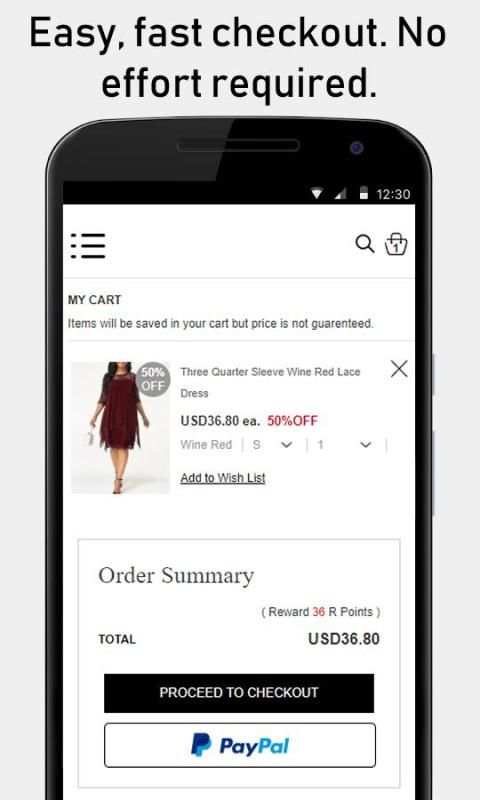 Sale for RoseWe स्क्रीनशॉट 3