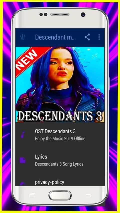 Descendant music screenshot 2