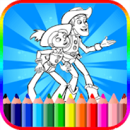 ikon Toy Story Coloring Pages