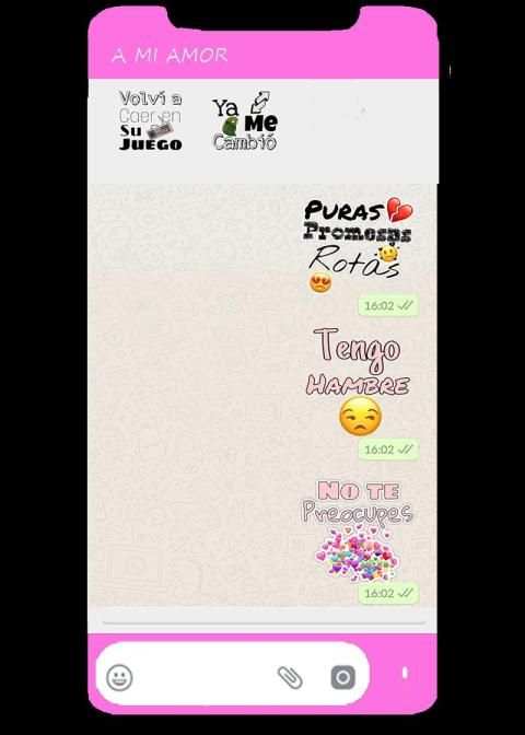 * Stickers Frases de amor para WhatsAp 2020 screenshot 3