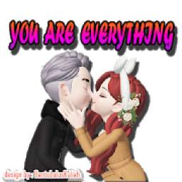 Stiker Pasangan Romantis 2.1