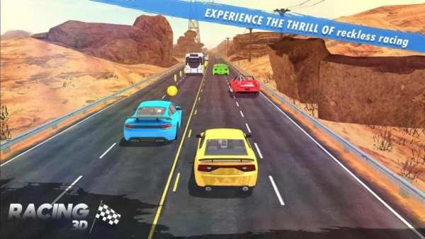 Racing 3D - Extreme Car Race स्क्रीनशॉट 4