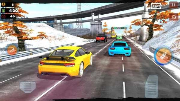 Racing 3D - Extreme Car Race स्क्रीनशॉट 3