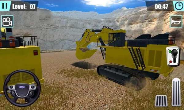Heavy Excavator Simulator Indonesia - Crane Game screenshot 2