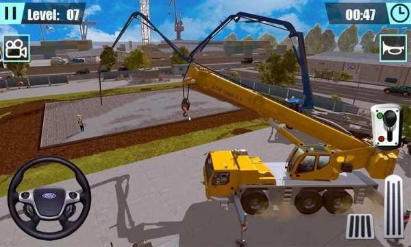 Heavy Excavator Simulator Indonesia - Crane Game screenshot 3